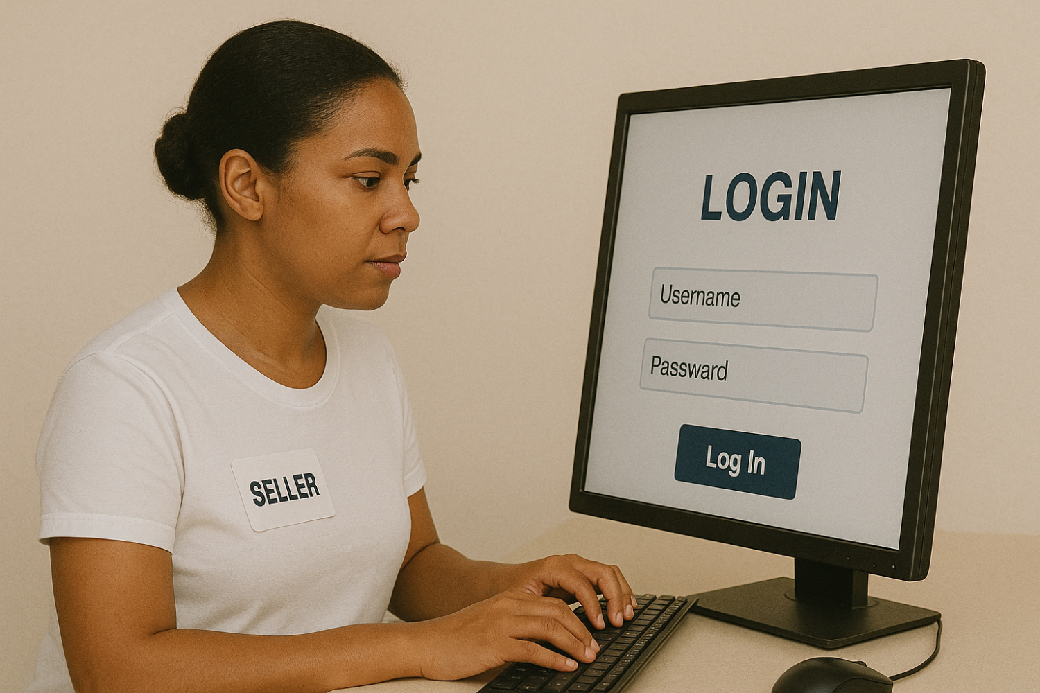 Seller Login Page Image